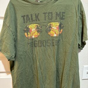 Gildan Olive Graphic Tee XL